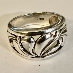 Sterling Silver Filigree Vine Ring